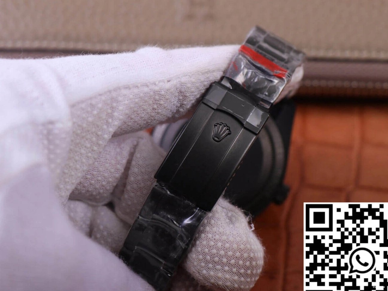 Label watch Noir Replica case LNT01HS-001 Base Rolex Design 116400 Black Milgauss Factory JB 0514